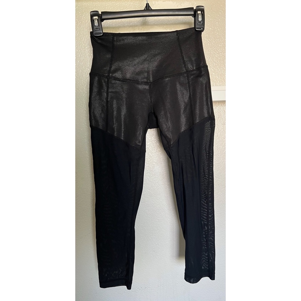 Zella shimmery black leggings